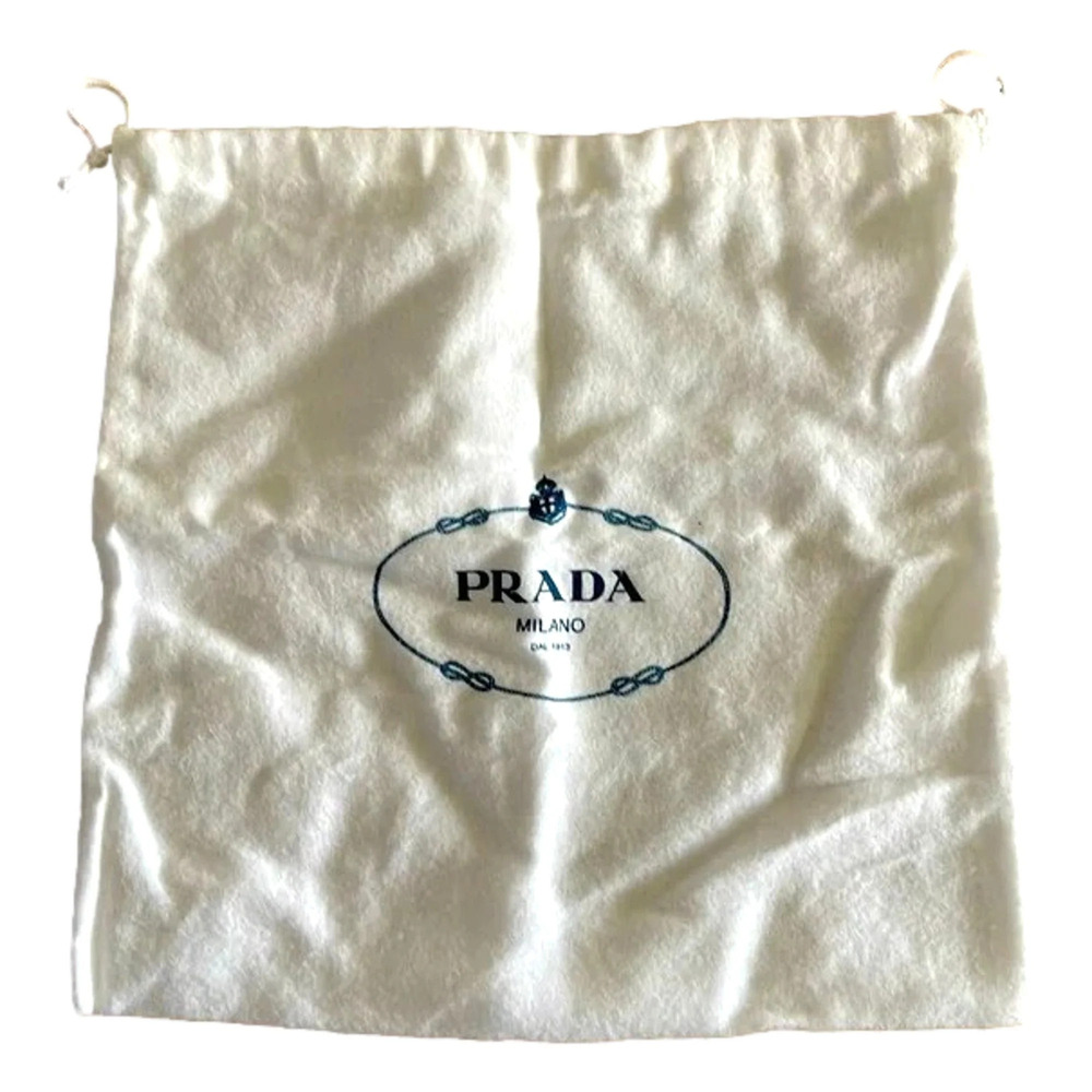 Prada Re-Edition Studded Nylon Mini Shoulder Bag in Brown with Silver - Picture 5 of 5